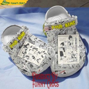 Custom Goku Vs Vegeta First Meeting On Earth Dragon Ball Crocs Shoes