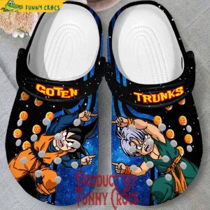Custom Goten Trunks Fusion Crocs Shoes