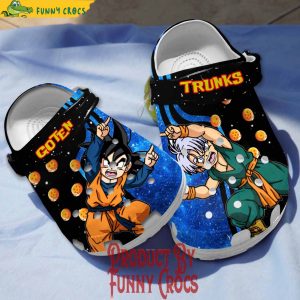 Custom Goten Trunks Fusion Crocs Shoes 3