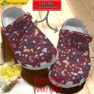 Custom Happy Easter Rabbit Pattern Crocs Shoes