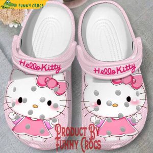 Custom Hello Kitty Smile Crocs Shoes