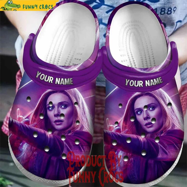 Wanda Maximoff Crocs Discover Comfort And Style Clog Shoes With Funny Crocs