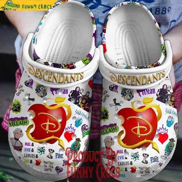 Descendants The Rise Of Red Crocs Shoes