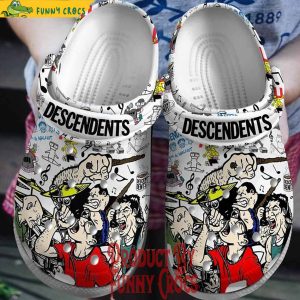 Descendents Band Crocs Shoes 1