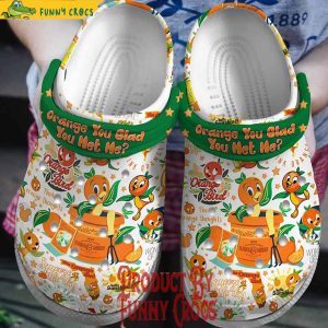 Disney Orange Bird Crocs Shoes