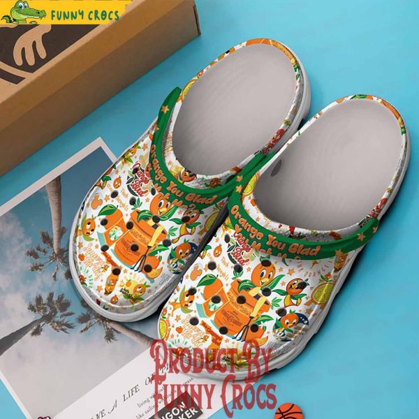 Disney Orange Bird Crocs Shoes