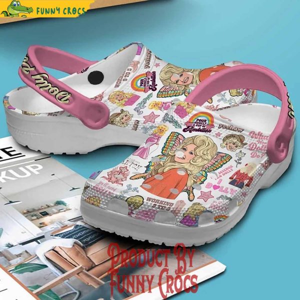 Dolly Parton Pour Myself A Cup Of Ambition Crocs Shoes