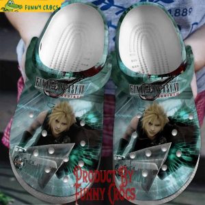 Final Fantasy VII Cloud Strife Crocs Shoes