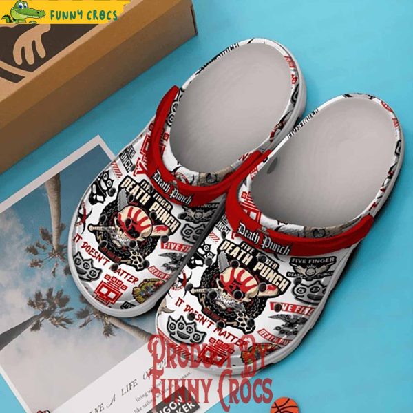 Five Finger Death Punch It Doesn’t Matter Crocs Shoes