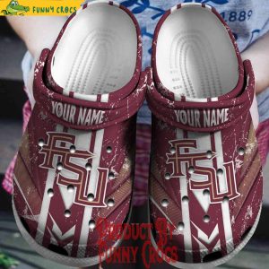 Florida State NCAA Personalized Crocs Shoes