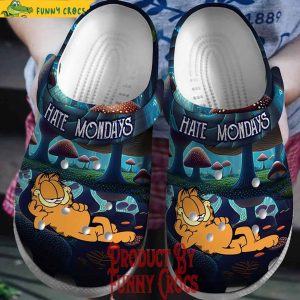 Garfield Hate MonDays Crocs Shoes