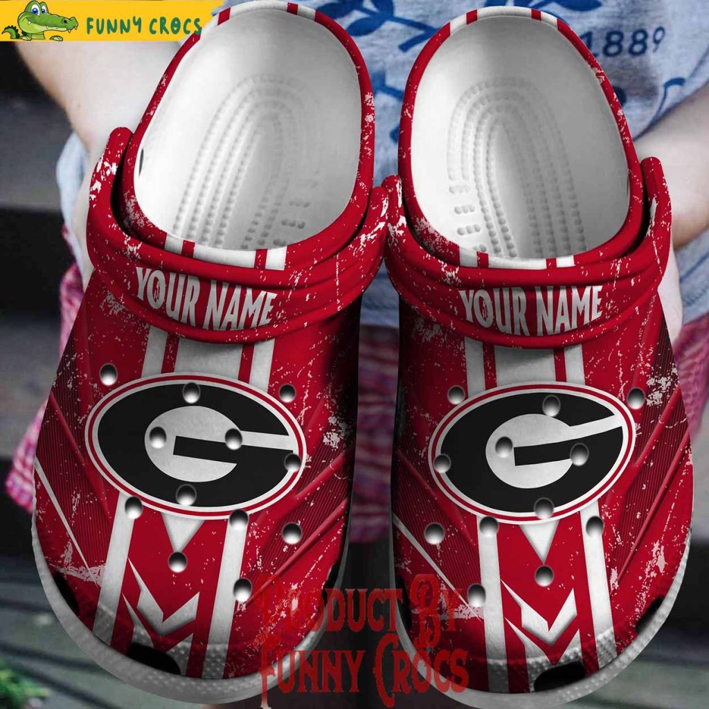 Georgia Bulldogs NCAA Personalized Crocs Shoes