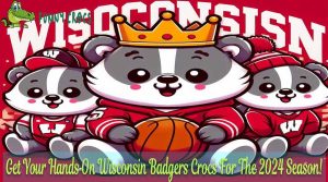 Get Your Hands On Wisconsin Badgers Crocs For The 2024 Season!