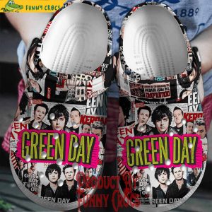 Green Day Fights On Crocs Shoes 1