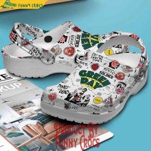 Green Day Punk Not Dead Crocs Shoes 2