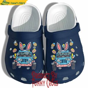 Happy Easter Pugs Monster Truck Bunny Ears Eggs Crocs Shoes