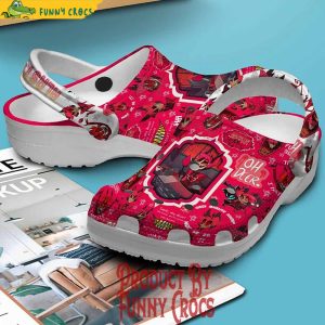 Hazbin Hotel Alastor Red Crocs Shoes 3 1 jpg