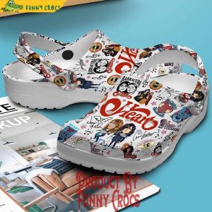 Heart Band Crocs Shoes 2