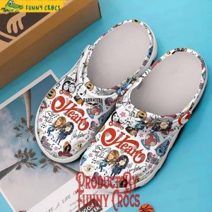 Heart Band Crocs Shoes 3