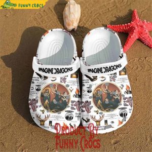 Imagine Dragons Band Pattern Crocs Shoes 1