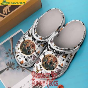Imagine Dragons Band Pattern Crocs Shoes