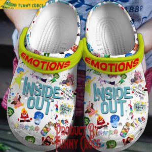 Inside Out Emotions Crocs Shoes