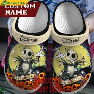 Jack Skellington Were Simply Meant To Be Custom Crocs Shoes 1
