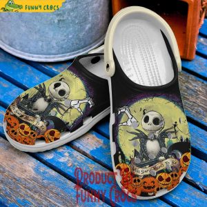 Jack Skellington Were Simply Meant To Be Custom Crocs Shoes