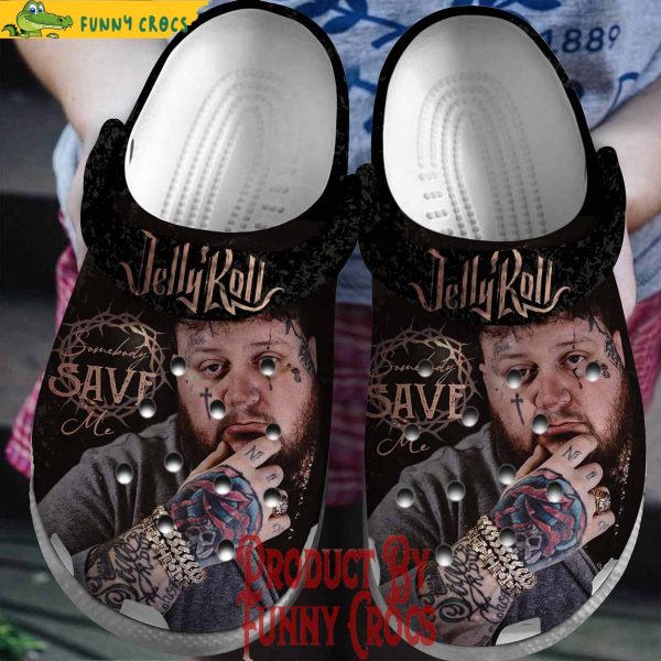 Jelly Roll Save Me Crocs Shoes