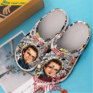 Johnny Cash Face Crocs Shoes 2