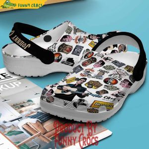 Johnny Cash Satisfied Mind Croccs Shoes 3