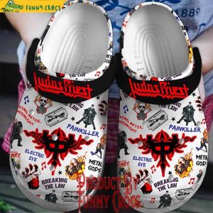 Judas Priest Painkiller Crocs Shoes