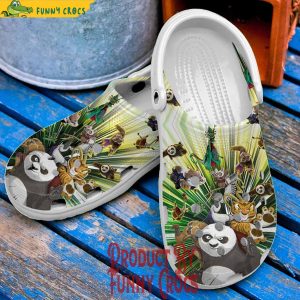 Kung Fu Panda Dreamworks Animation Crocs Shoes 3