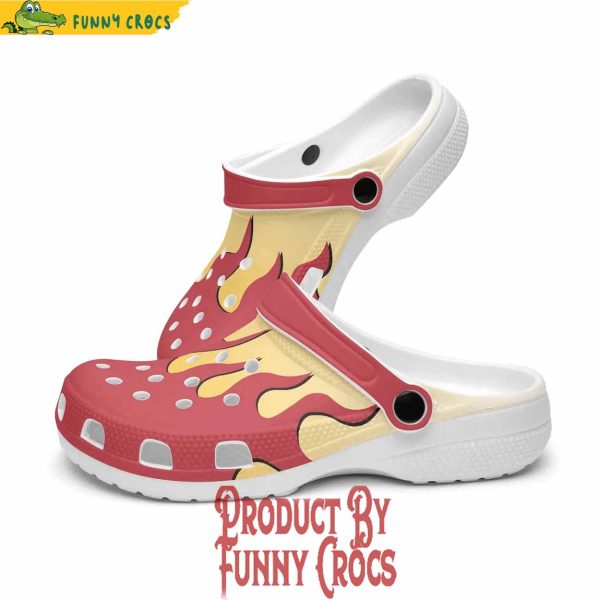 Kyojuro Rengoku Demon Slayer Custom Crocs Clogs