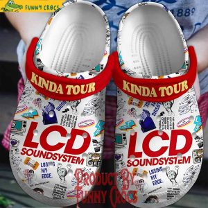 LCD Soundsystem Kinda Tour 2024 Crocs Shoes 1 1 jpg