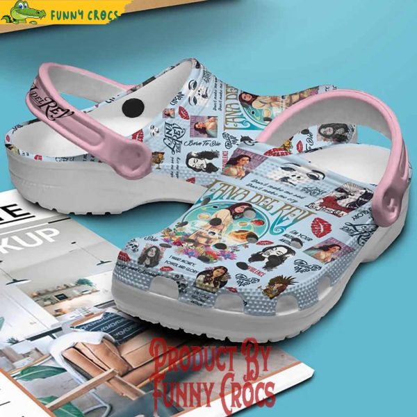 Lana DeL Rey I Want Money Power Glory Crocs Shoes