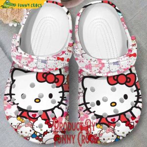 Lightweight And Durable Hello Kitty Crocs Clogs Shoes