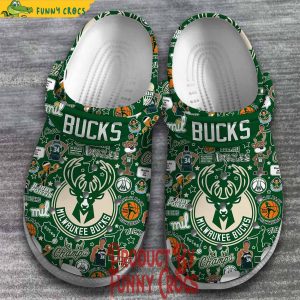 Milwaukee Bucks Run It Back Crocs Shoes 1