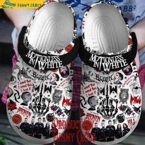 Motionless In White Another Life Crocs Shoes 1