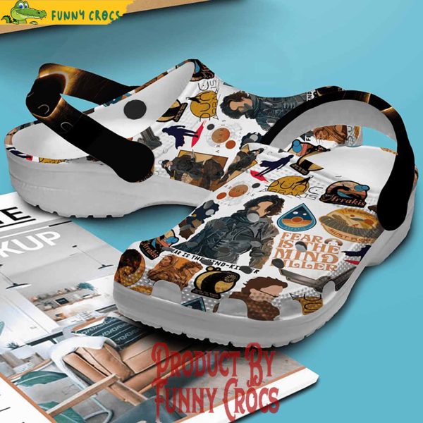 Movie Dune Fear Is the Mind Killer Crocs Shoes