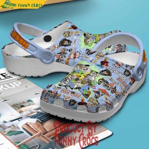 Neck Deep Blue Crocs Shoes 3