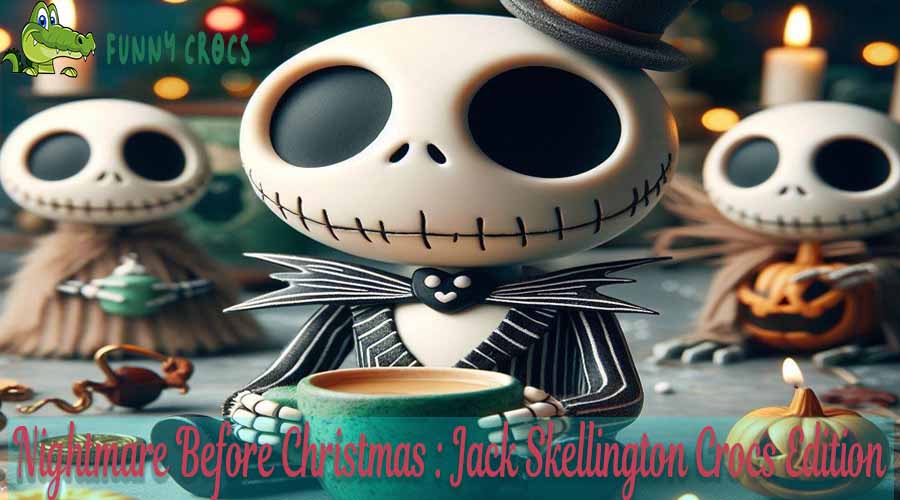 Nightmare Before Christmas Jack Skellington Crocs Edition