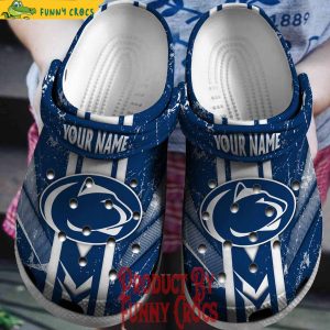 Penn State Nittany Lions NCAA Personalized Crocs Shoes