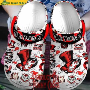 Persona 5 Take Your Heart Crocs Shoes 1