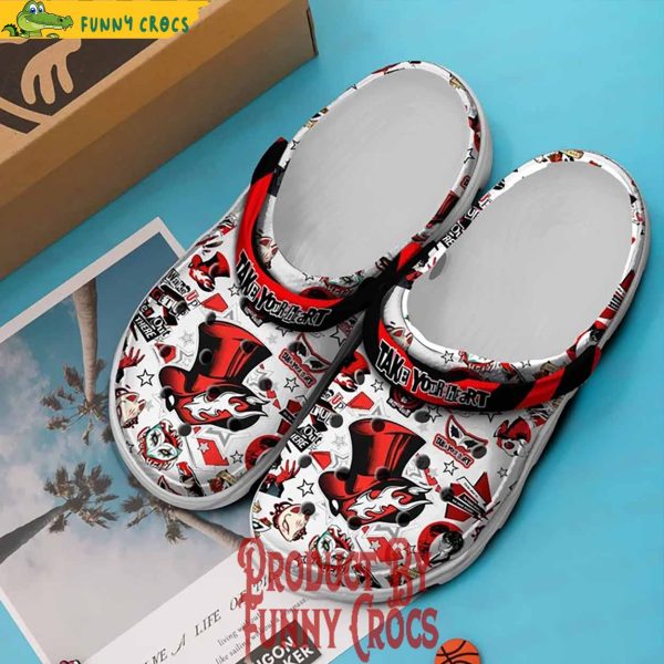 Persona 5 Take Your Heart Crocs Shoes