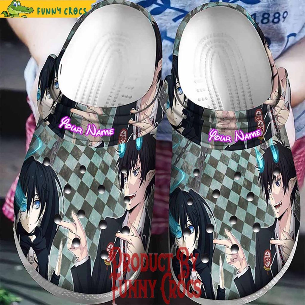 Personalized Blue Exorcist Anime Crocs