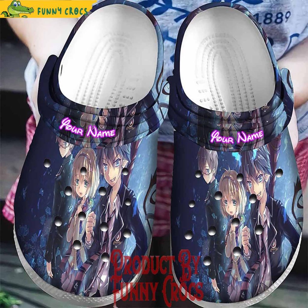 Personalized Blue Exorcist Okumura Rin & Yukio Crocs Shoes