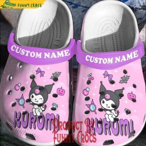 Personalized Kuromi Crocs Shoes
