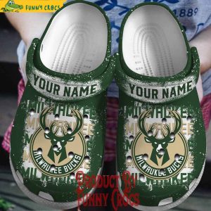 Personalized Milwaukee Bucks Crocs 1
