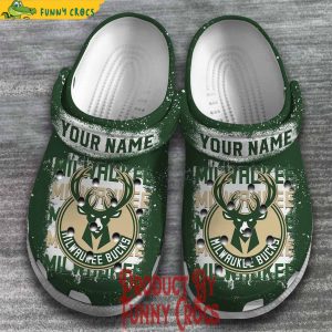 Personalized Milwaukee Bucks Crocs 2